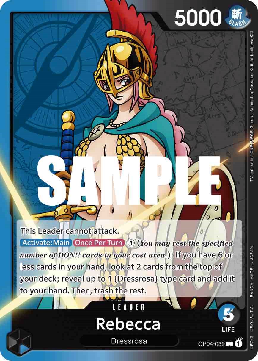 Rebecca (039) (OP04-039) - [Kingdoms of Intrigue] - Trinity Hobby
