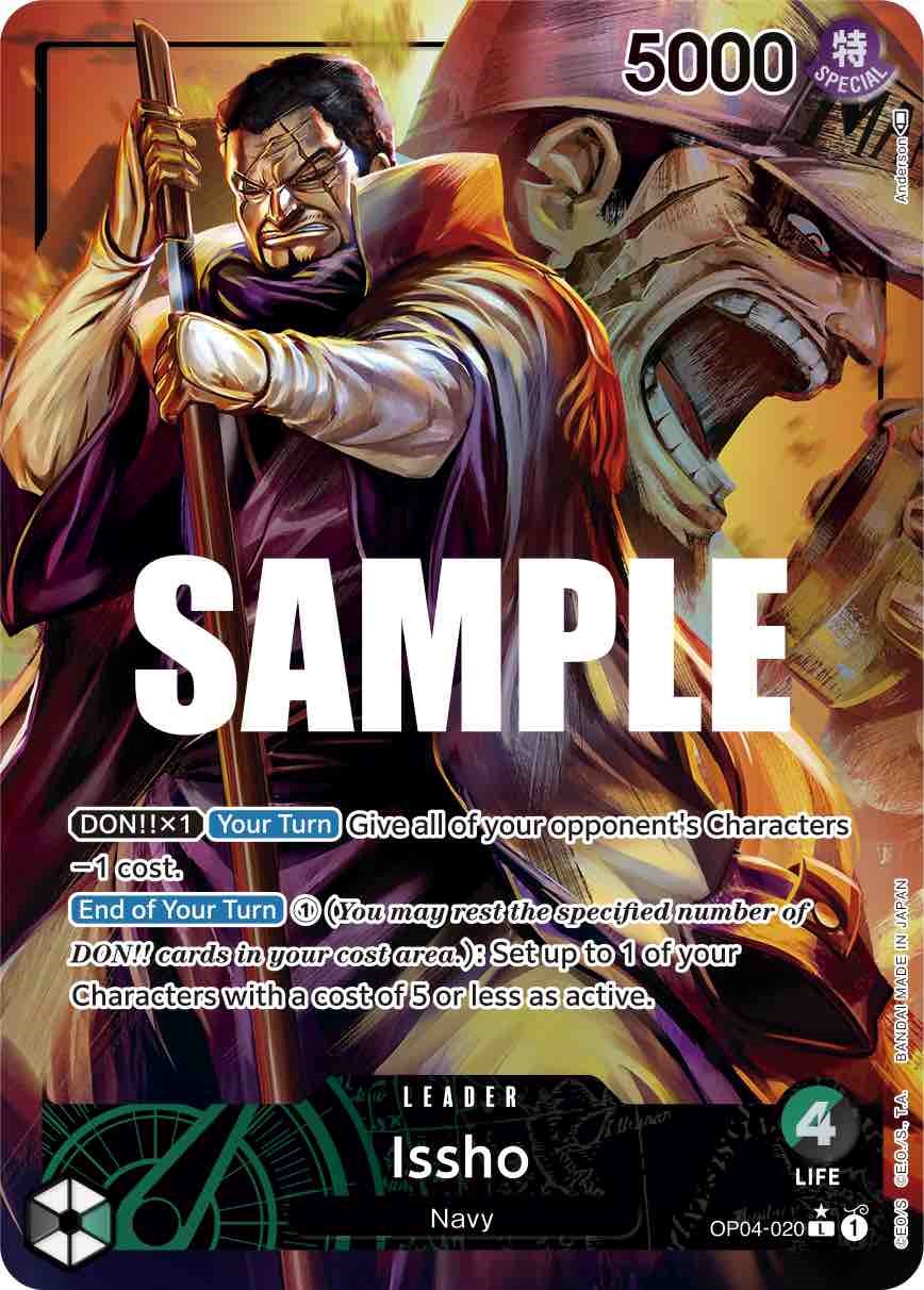 Issho (Alternate Art) (OP04-020) - [Kingdoms of Intrigue] Foil - Trinity Hobby