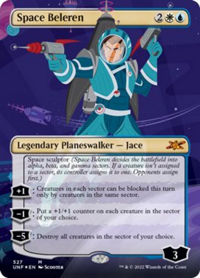 Space Beleren (Borderless) (Galaxy Foil) [Unfinity] - Trinity Hobby