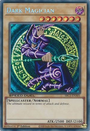 Dark Magician [SBC1-ENA01] Secret Rare - Trinity Hobby