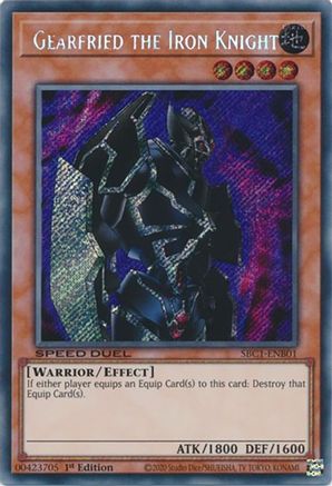 Gearfried the Iron Knight [SBC1-ENB01] Secret Rare - Trinity Hobby
