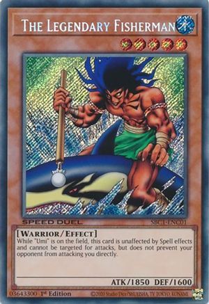 The Legendary Fisherman [SBC1-ENC01] Secret Rare - Trinity Hobby
