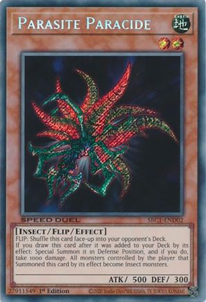 Parasite Paracide [SBC1-END02] Secret Rare - Trinity Hobby