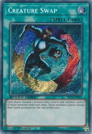 Creature Swap [SBC1-ENE17] Secret Rare - Trinity Hobby
