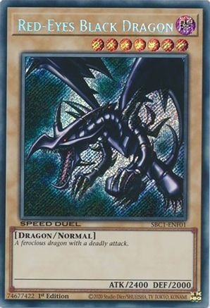Red-Eyes Black Dragon [SBC1-ENF01] Secret Rare - Trinity Hobby