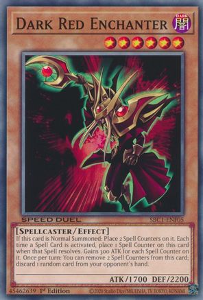 Dark Red Enchanter [SBC1-ENF05] Common - Trinity Hobby