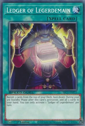 Ledger of Legerdemain [SBC1-ENF11] Common - Trinity Hobby