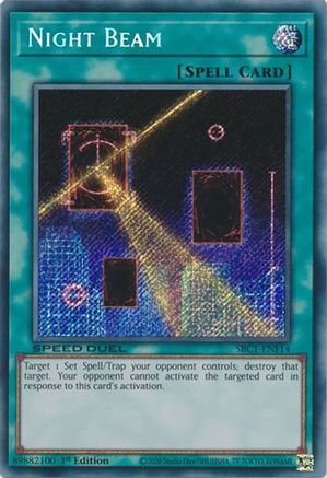 Night Beam [SBC1-ENF14] Secret Rare - Trinity Hobby