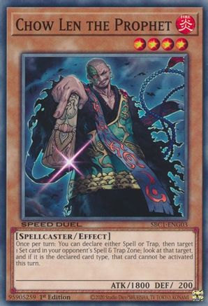 Chow Len the Prophet [SBC1-ENG03] Common - Trinity Hobby