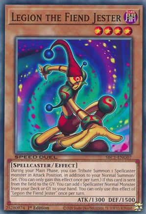Legion the Fiend Jester [SBC1-ENG07] Common - Trinity Hobby