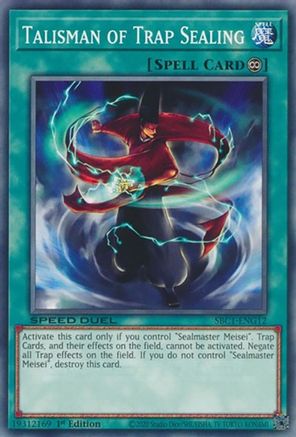 Talisman of Trap Sealing [SBC1-ENG12] Common - Trinity Hobby