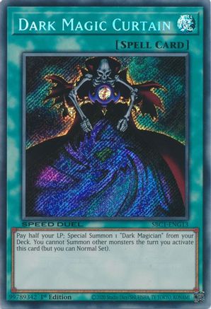 Dark Magic Curtain [SBC1-ENG13] Secret Rare - Trinity Hobby