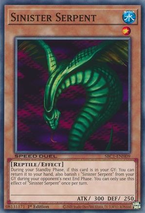 Sinister Serpent [SBC1-ENH09] Common - Trinity Hobby