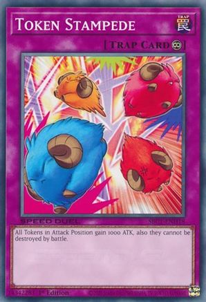 Token Stampede [SBC1-ENH18] Common - Trinity Hobby