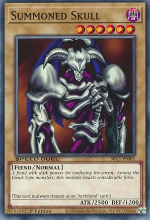 Summoned Skull [SBC1-ENI01] Common - Trinity Hobby