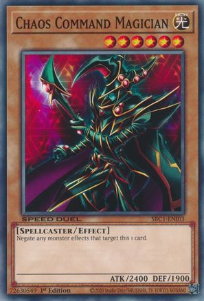Chaos Command Magician [SBC1-ENI03] Common - Trinity Hobby