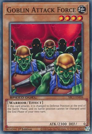 Goblin Attack Force [SBC1-ENI06] Common - Trinity Hobby
