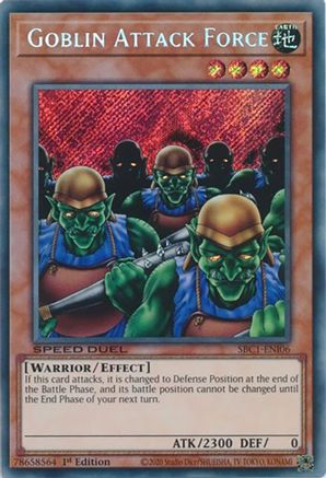 Goblin Attack Force [SBC1-ENI06] Secret Rare - Trinity Hobby