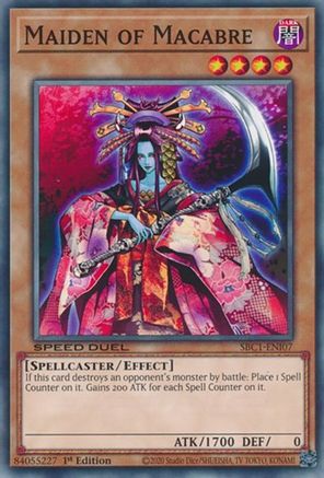 Maiden of Macabre [SBC1-ENI07] Common - Trinity Hobby