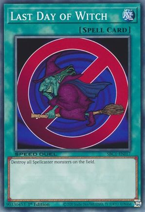 Last Day of Witch [SBC1-ENI17] Common - Trinity Hobby