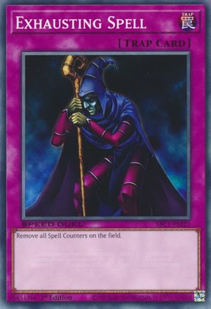 Exhausting Spell [SBC1-ENI21] Common - Trinity Hobby