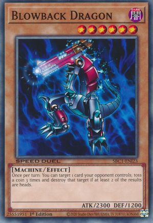 Blowback Dragon [SBC1-ENI23] Common - Trinity Hobby