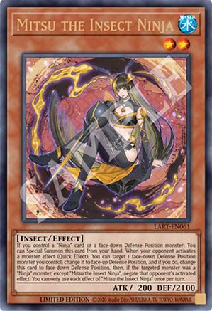 Mitsu the Insect Ninja [LART-EN061] Ultra Rare - Trinity Hobby