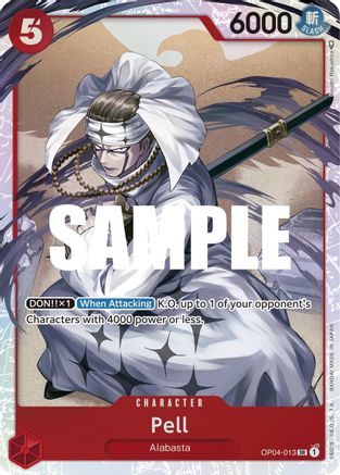 Pell (OP04-013) - [Kingdoms of Intrigue] Foil - Trinity Hobby