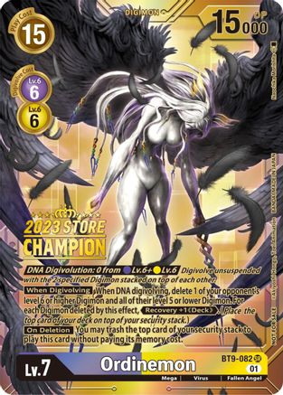 Ordinemon (2023 Store Champion) [X Record] - Trinity Hobby