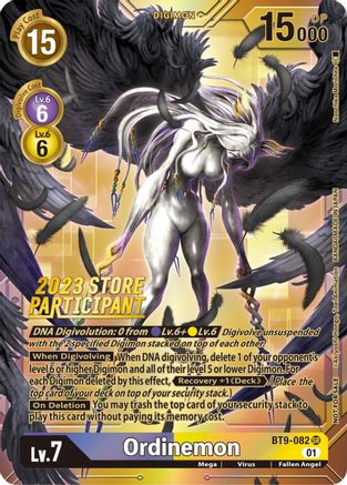 Ordinemon (2023 Store Participant) [X Record] - Trinity Hobby
