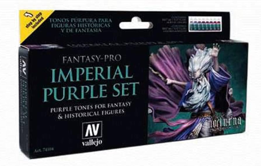 Vallejo IMPERIAL PURPLE 8 COLOR SET