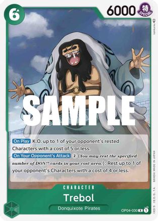 Trebol (OP04-030) - [Kingdoms of Intrigue] Foil - Trinity Hobby