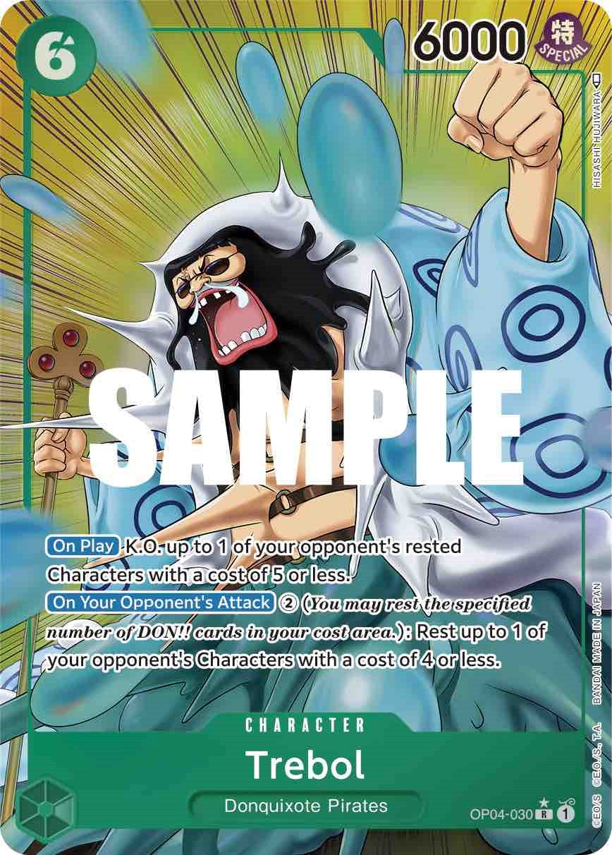 Trebol (Alternate Art) (OP04-030) - [Kingdoms of Intrigue] Foil - Trinity Hobby