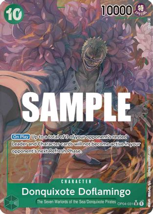 Donquixote Doflamingo (Alternate Art) [Kingdoms of Intrigue] - Trinity Hobby