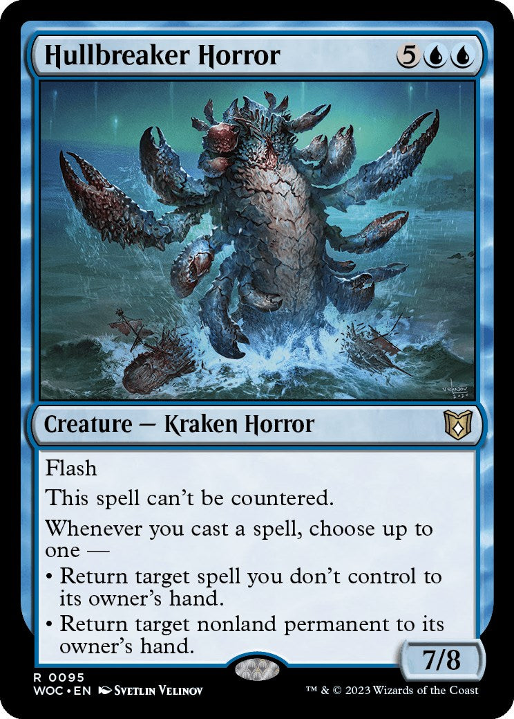 Hullbreaker Horror [Wilds of Eldraine Commander] - Trinity Hobby