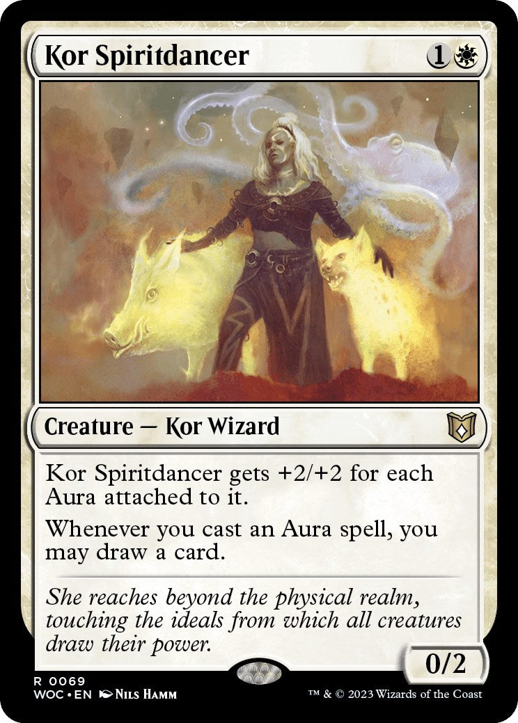 Kor Spiritdancer [Wilds of Eldraine Commander] - Trinity Hobby