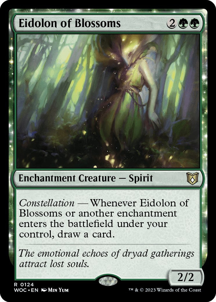 Eidolon of Blossoms [Wilds of Eldraine Commander] - Trinity Hobby