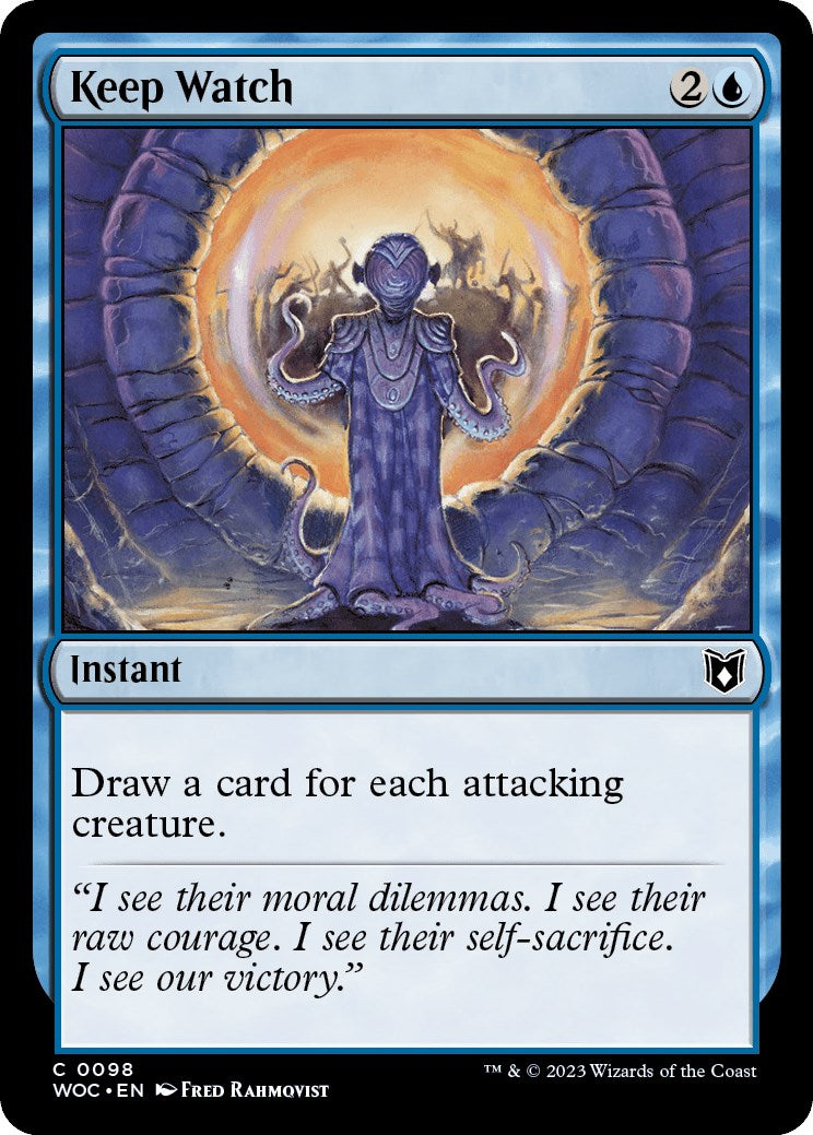 Keep Watch [Wilds of Eldraine Commander] - Trinity Hobby