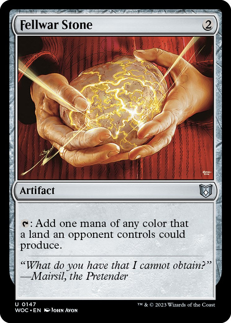 Fellwar Stone [Wilds of Eldraine Commander] - Trinity Hobby