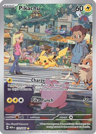 Pikachu (173/165) [Scarlet & Violet 151] - Trinity Hobby