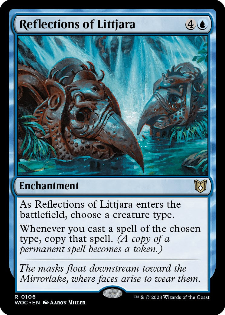 Reflections of Littjara [Wilds of Eldraine Commander] - Trinity Hobby