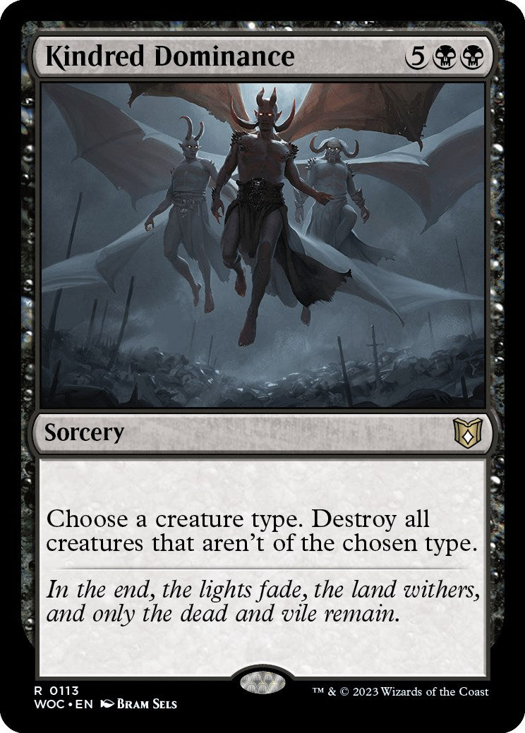Kindred Dominance [Wilds of Eldraine Commander] - Trinity Hobby