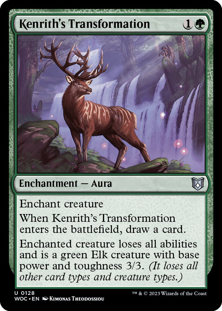 Kenrith's Transformation [Wilds of Eldraine Commander] - Trinity Hobby