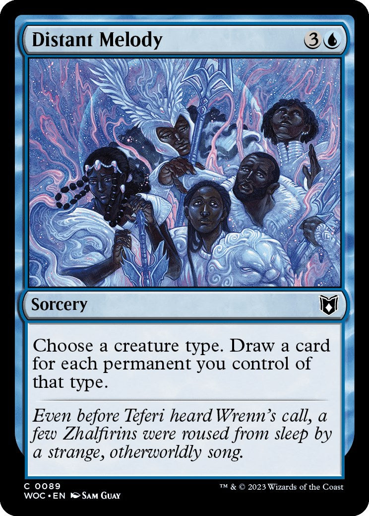 Distant Melody [Wilds of Eldraine Commander] - Trinity Hobby