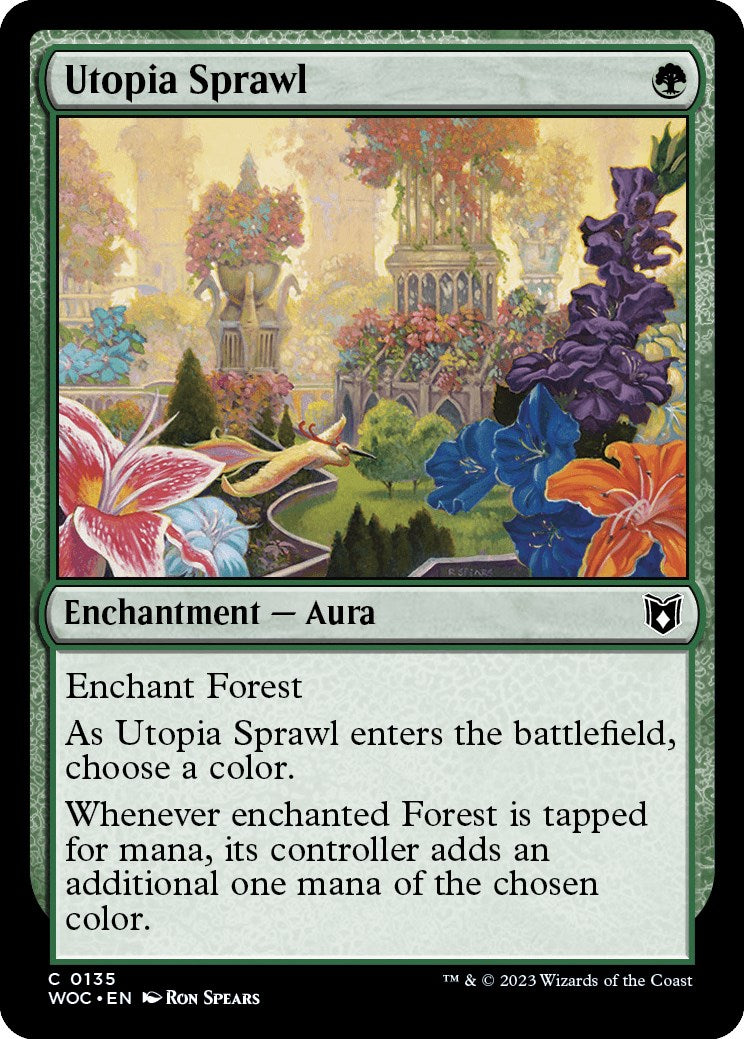 Utopia Sprawl [Wilds of Eldraine Commander] - Trinity Hobby