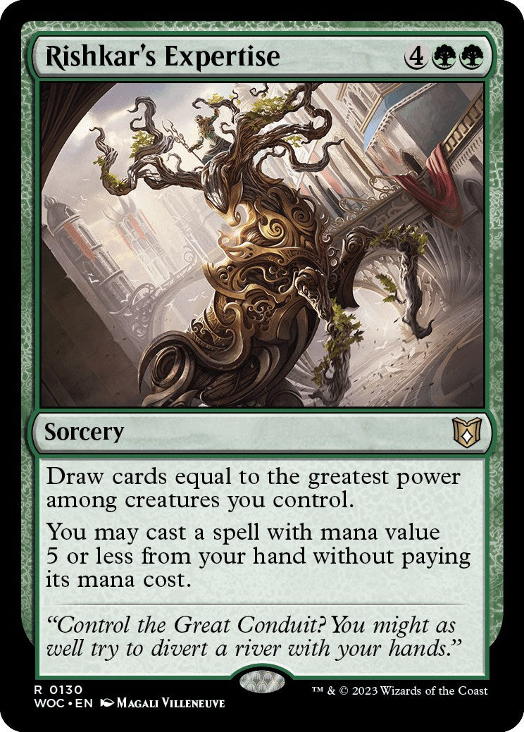 Rishkar's Expertise [Wilds of Eldraine Commander] - Trinity Hobby