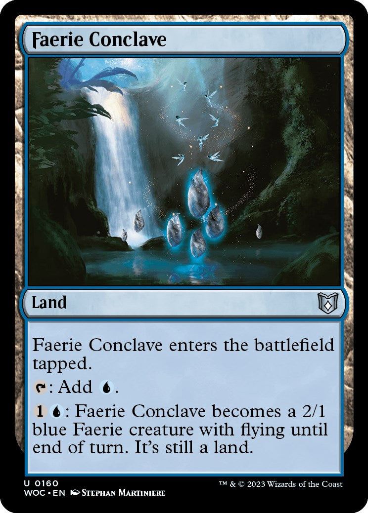 Faerie Conclave [Wilds of Eldraine Commander] - Trinity Hobby