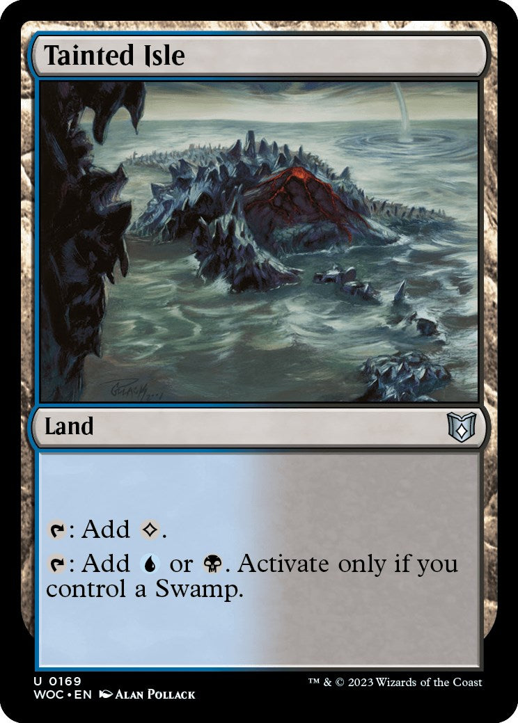 Tainted Isle [Wilds of Eldraine Commander] - Trinity Hobby