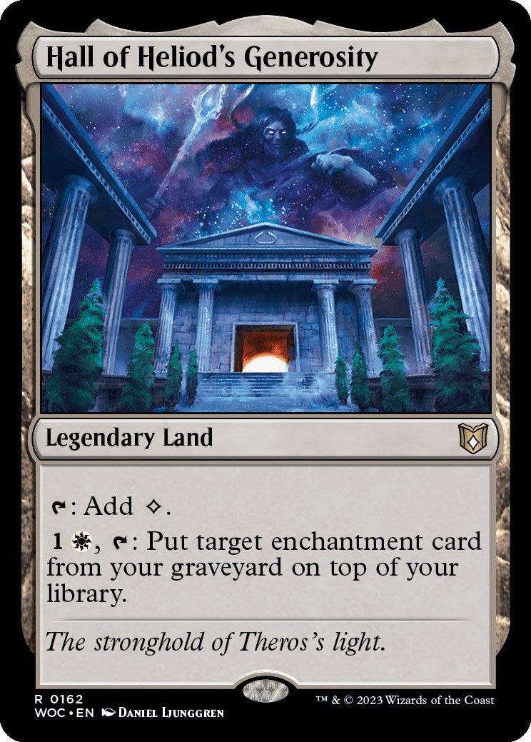 Hall of Heliod's Generosity [Wilds of Eldraine Commander] - Trinity Hobby
