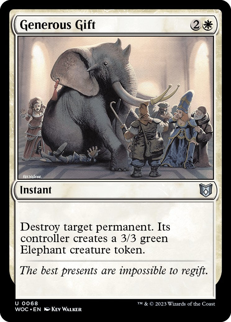 Generous Gift [Wilds of Eldraine Commander] - Trinity Hobby